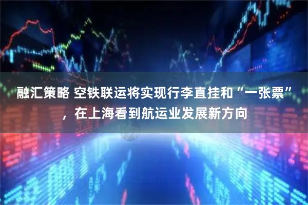 融汇策略 空铁联运将实现行李直挂和“一张票”，在上海看到航运业发展新方向